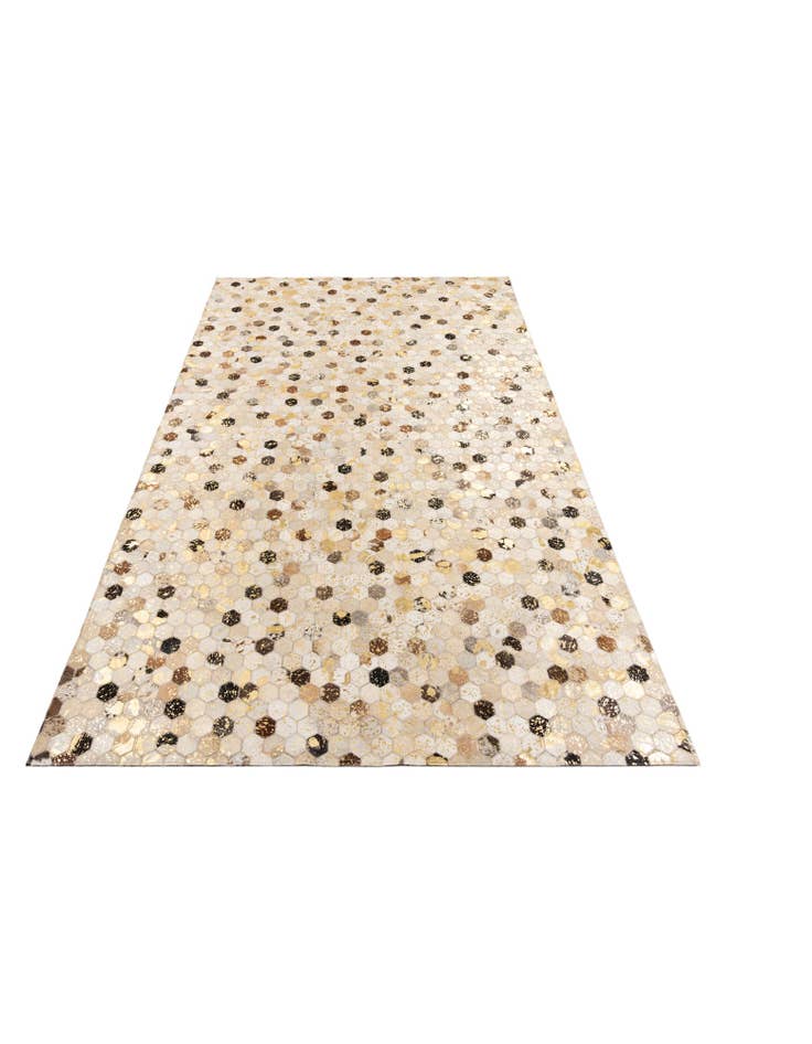 Detail image of 5' x 8' Cowhide Leather Rug