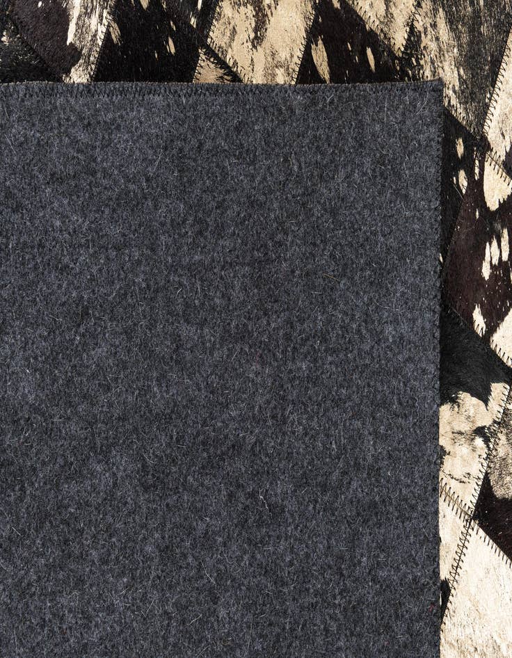 Detail image of 5' x 8' 1 Cowhide Leather Rug