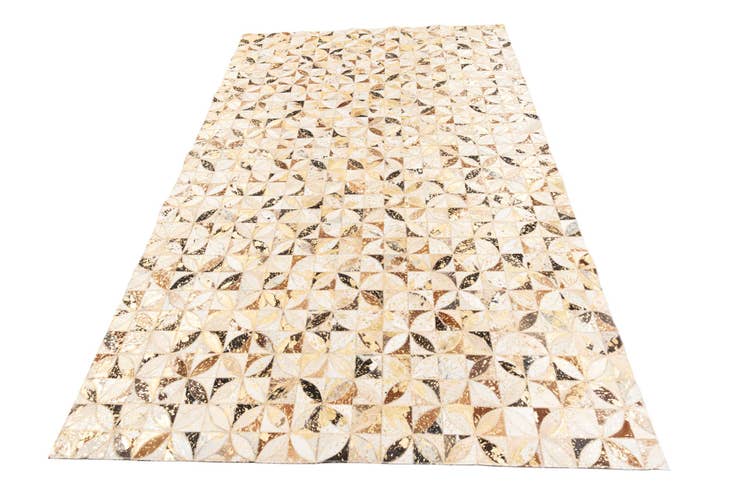 Detail image of 5' x 8' Cowhide Leather Rug