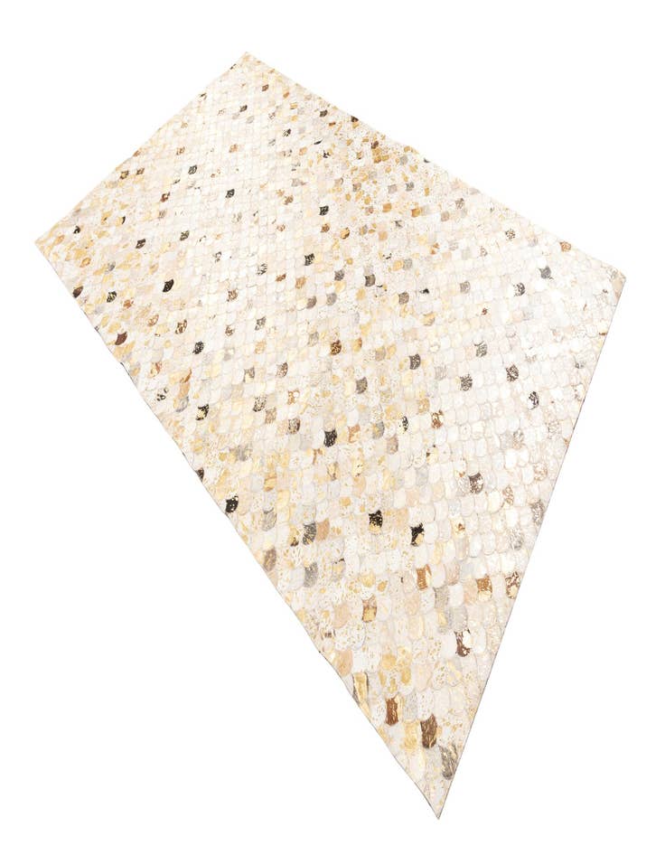 Detail image of 5' x 8' 1 Cowhide Leather Rug