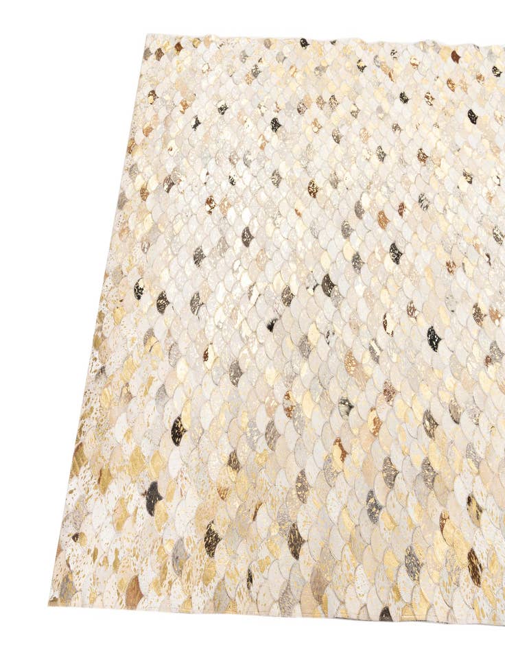 Detail image of 5' x 8' 1 Cowhide Leather Rug