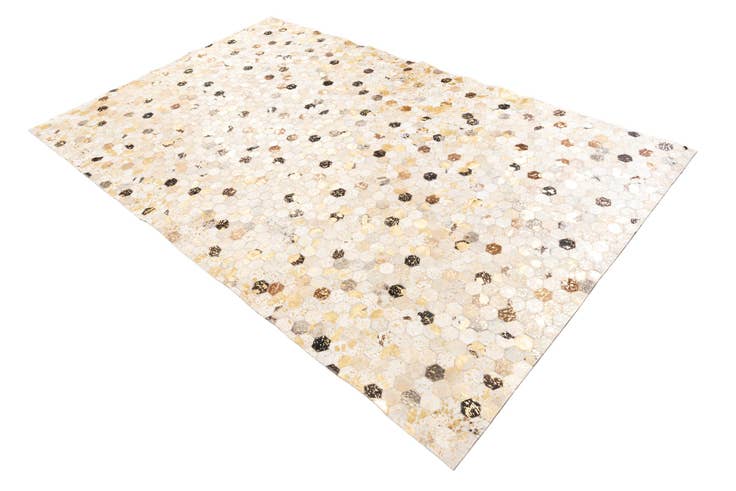 Detail image of 5' x 8' 1 Cowhide Leather Rug