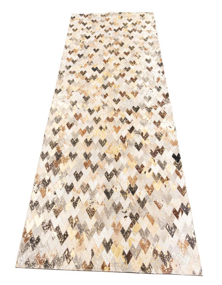 Detail image of 5' x 8' 1 Cowhide Leather Rug