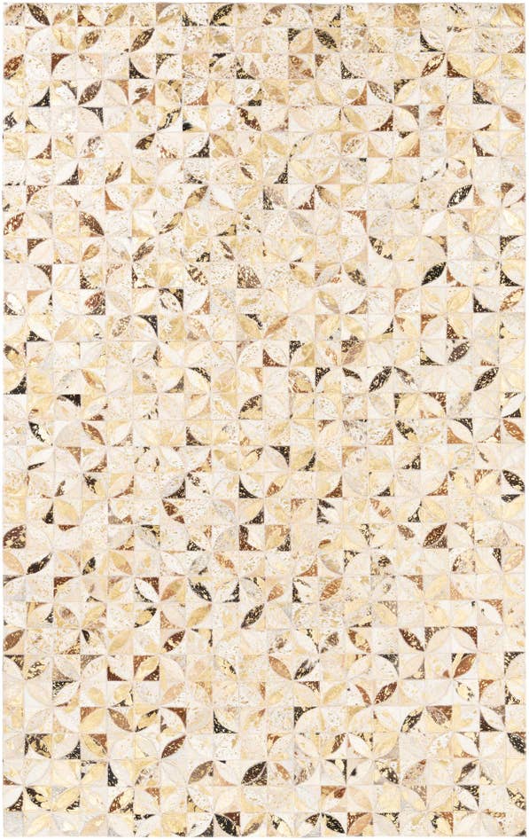 Detail image of 5' x 8' Cowhide Leather Rug