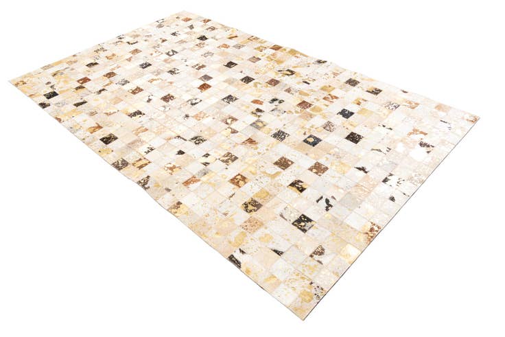 Detail image of 5' x 8' Cowhide Leather Rug