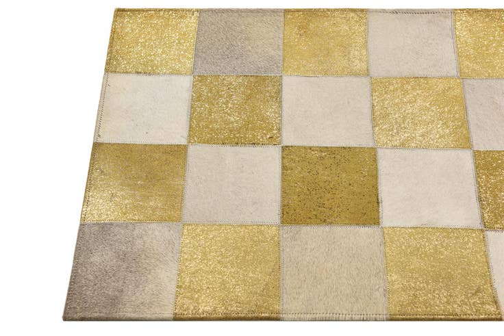 Detail image of 2' 1 x 3' Cowhide Rug