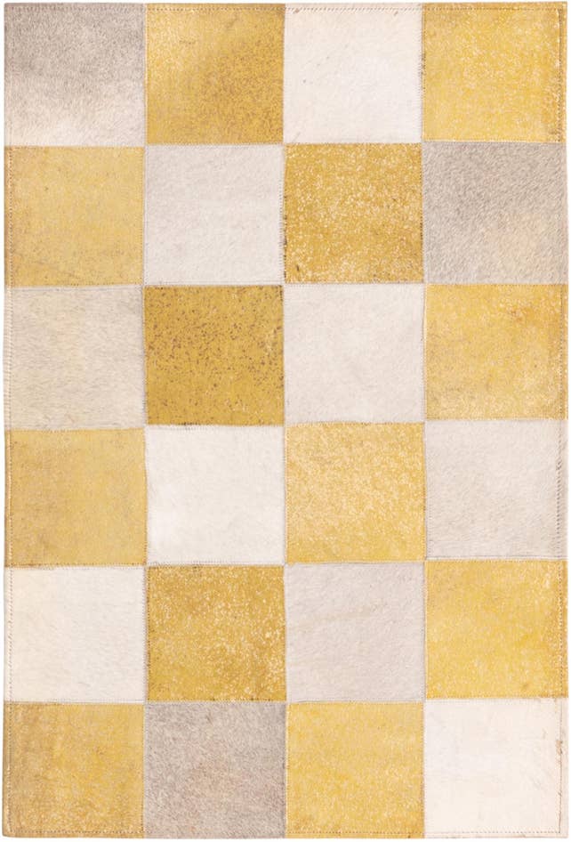 Detail image of 2' 1 x 3' Cowhide Rug