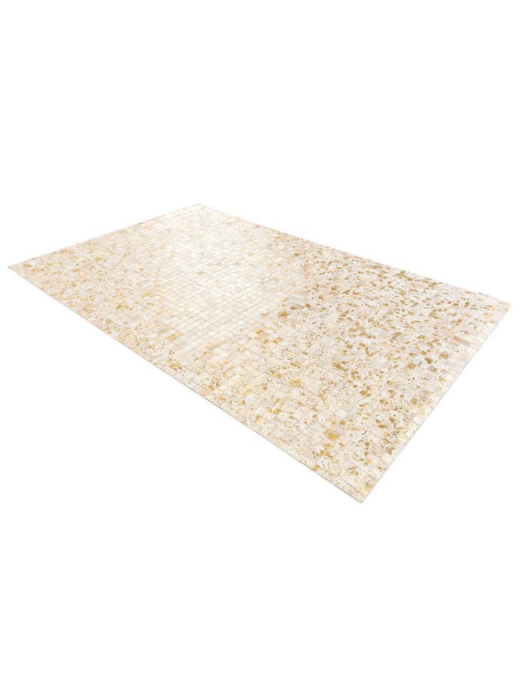 Detail image of 5' x 7' 11 Cowhide Stocks Rug