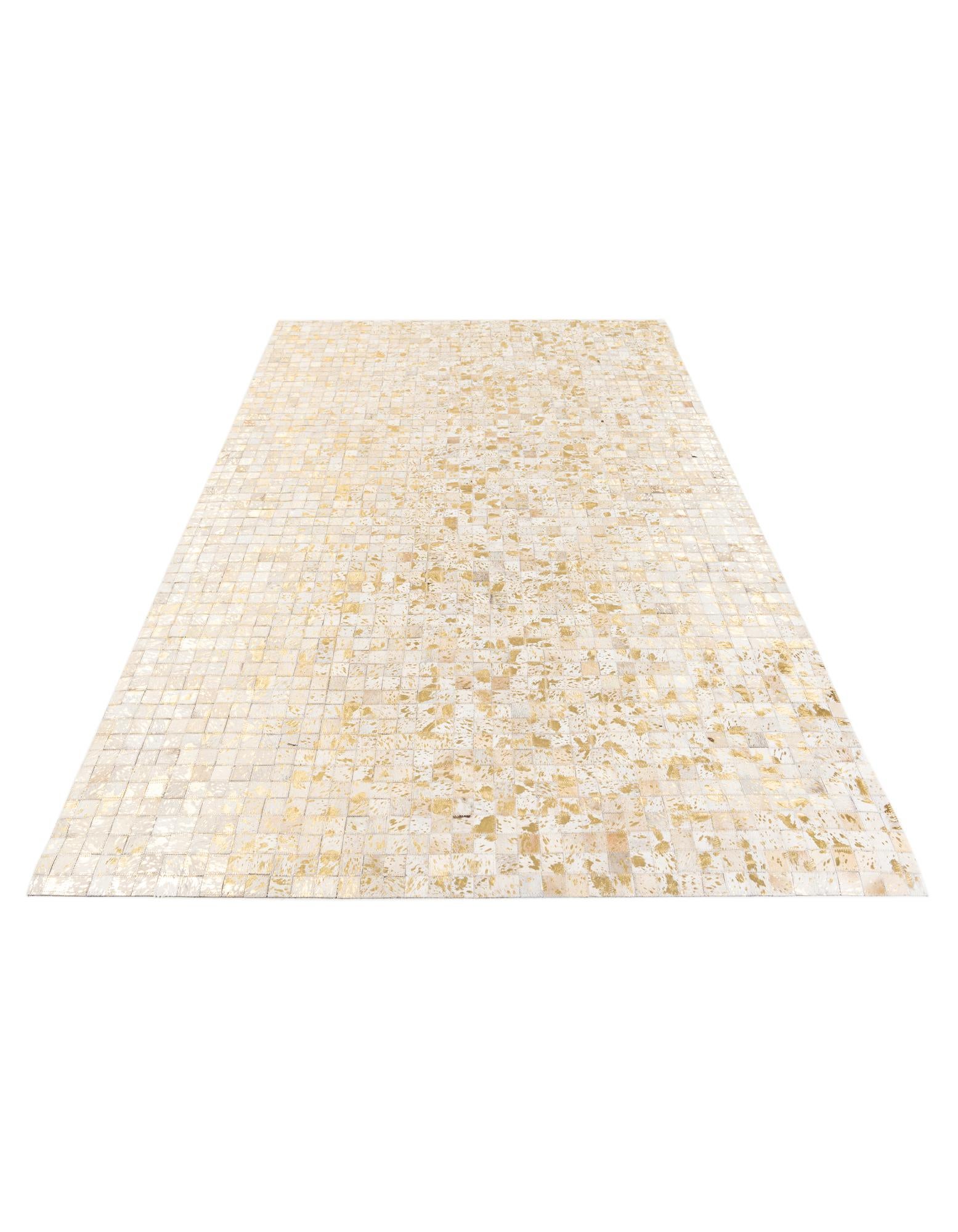 5' x 7' 11 Cowhide Stocks Rug