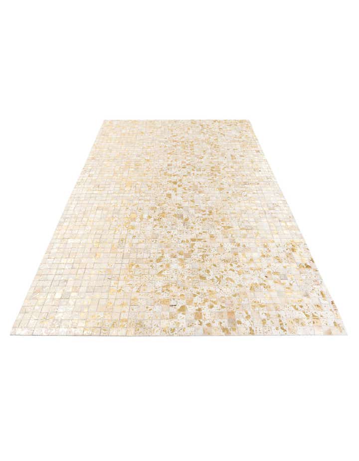 5' x 7' 11 Cowhide Stocks Rug