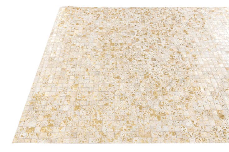 Detail image of 5' x 7' 11 Cowhide Stocks Rug