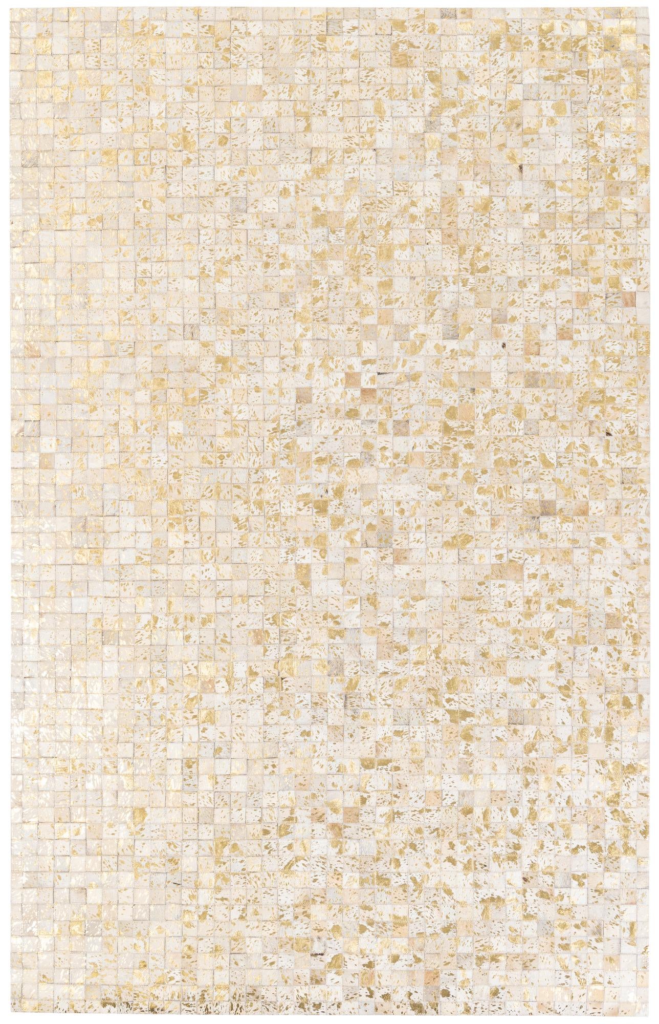 5' x 7' 11 Cowhide Stocks Rug