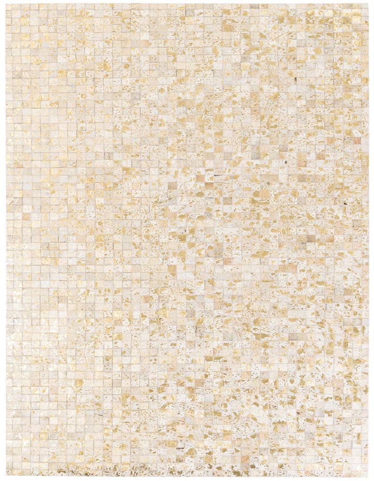 Detail image of 5' x 7' 11 Cowhide Stocks Rug