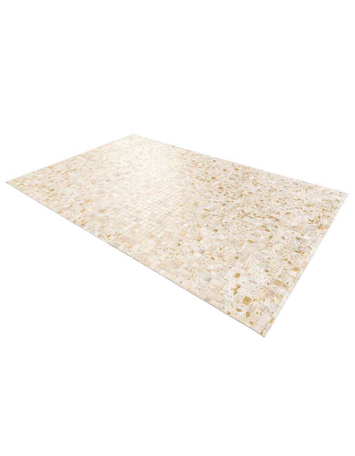 5' 1 x 8' Cowhide Stocks Rug