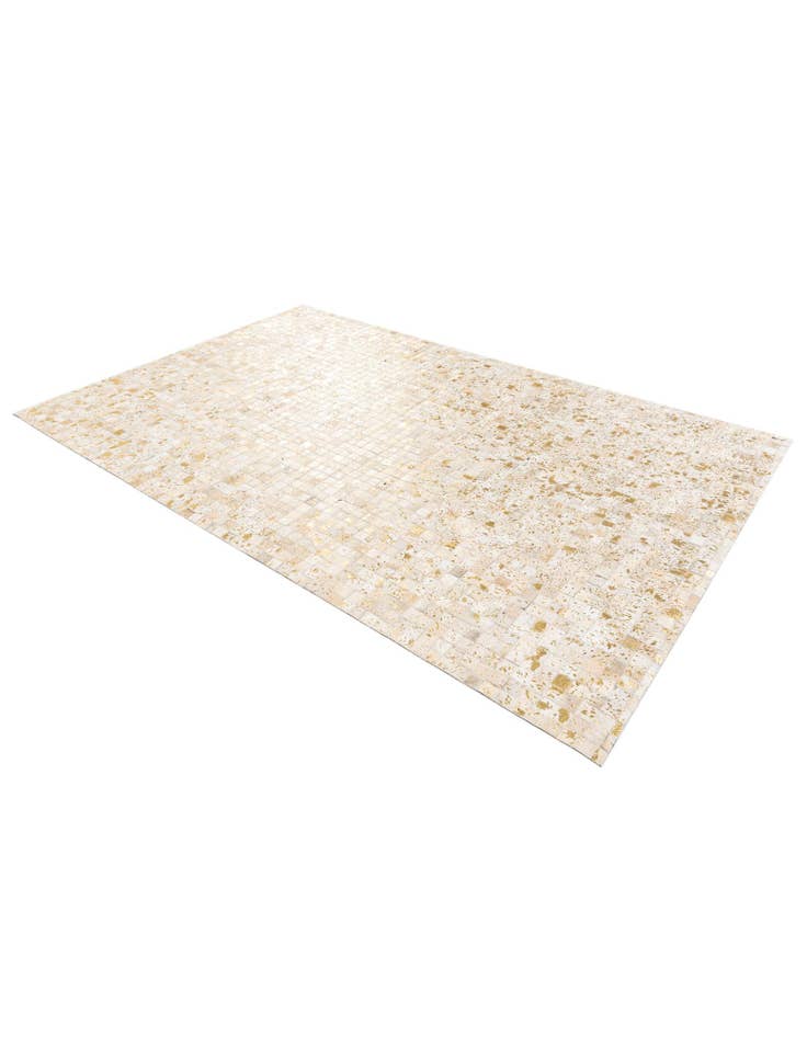 Detail image of 5' 1 x 8' Cowhide Stocks Rug