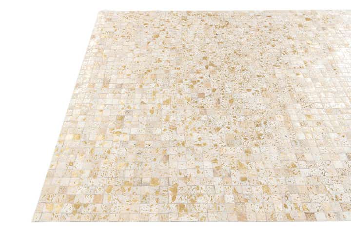 5' 1 x 8' Cowhide Stocks Rug