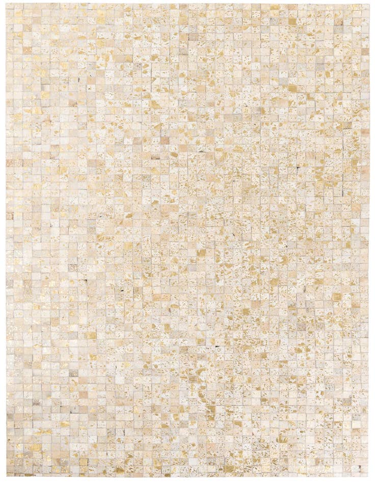 Detail image of 5' 1 x 8' Cowhide Stocks Rug