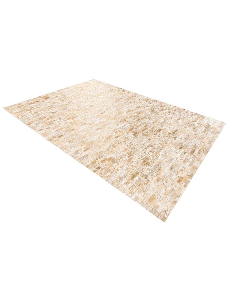 Detail image of 5' 4 x 7' 6 Cowhide Stocks Rug