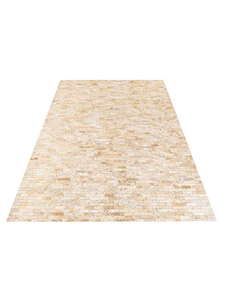 5' 4 x 7' 6 Cowhide Stocks Rug