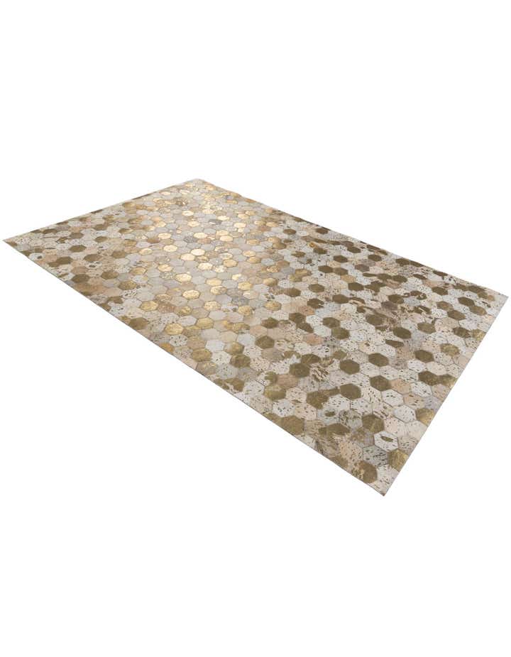 4' 10 x 7' 5 Cowhide Stocks Rug