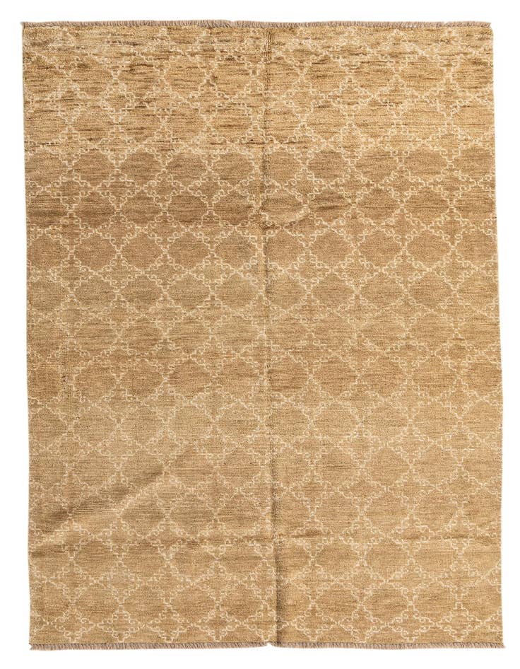 Detail image of 5' 5 x 7' 10 Hand Knotted Darya Wool Rug