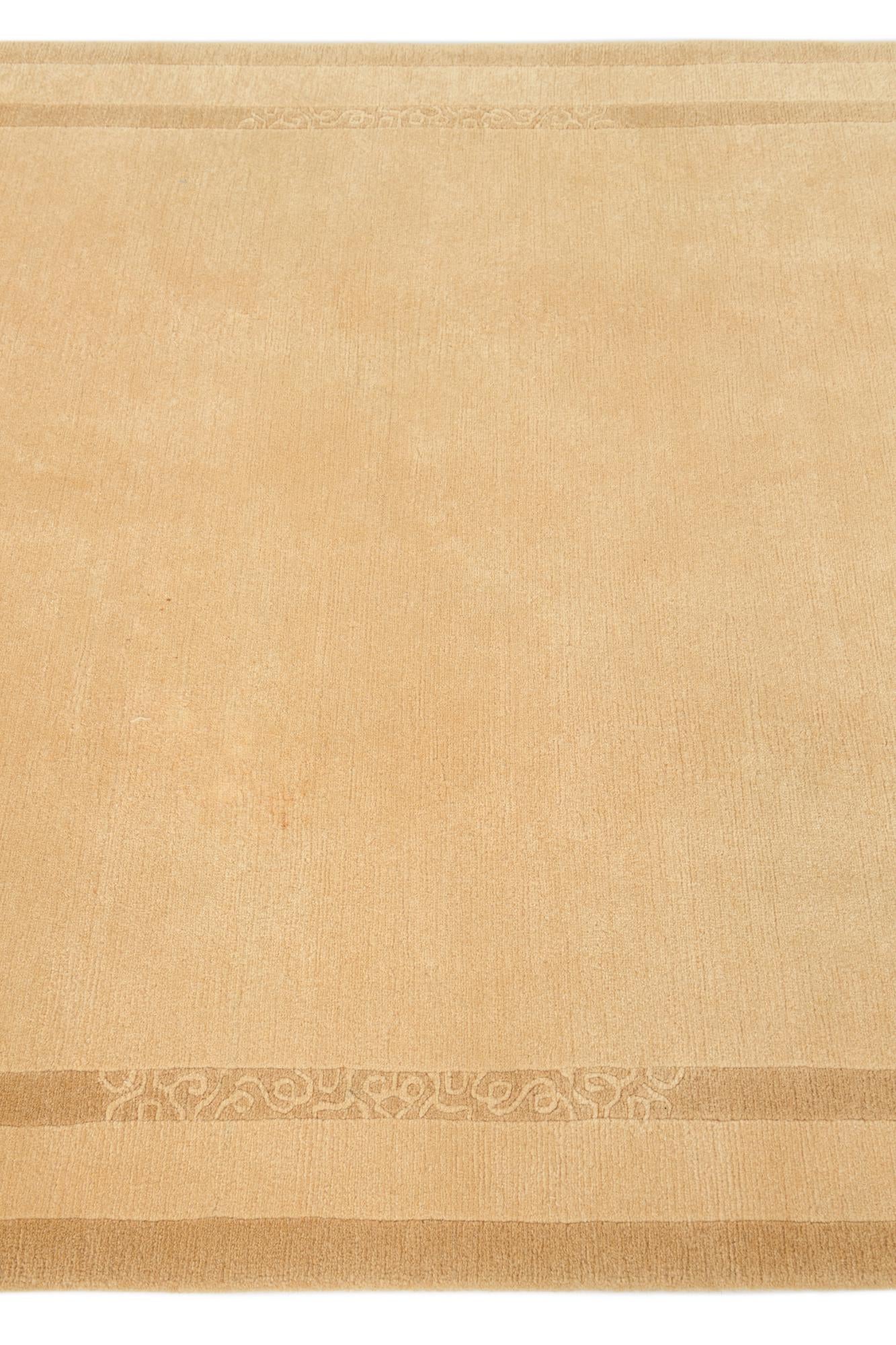 5' 7 x 7' 10 Hand Knotted Darya Wool Rug