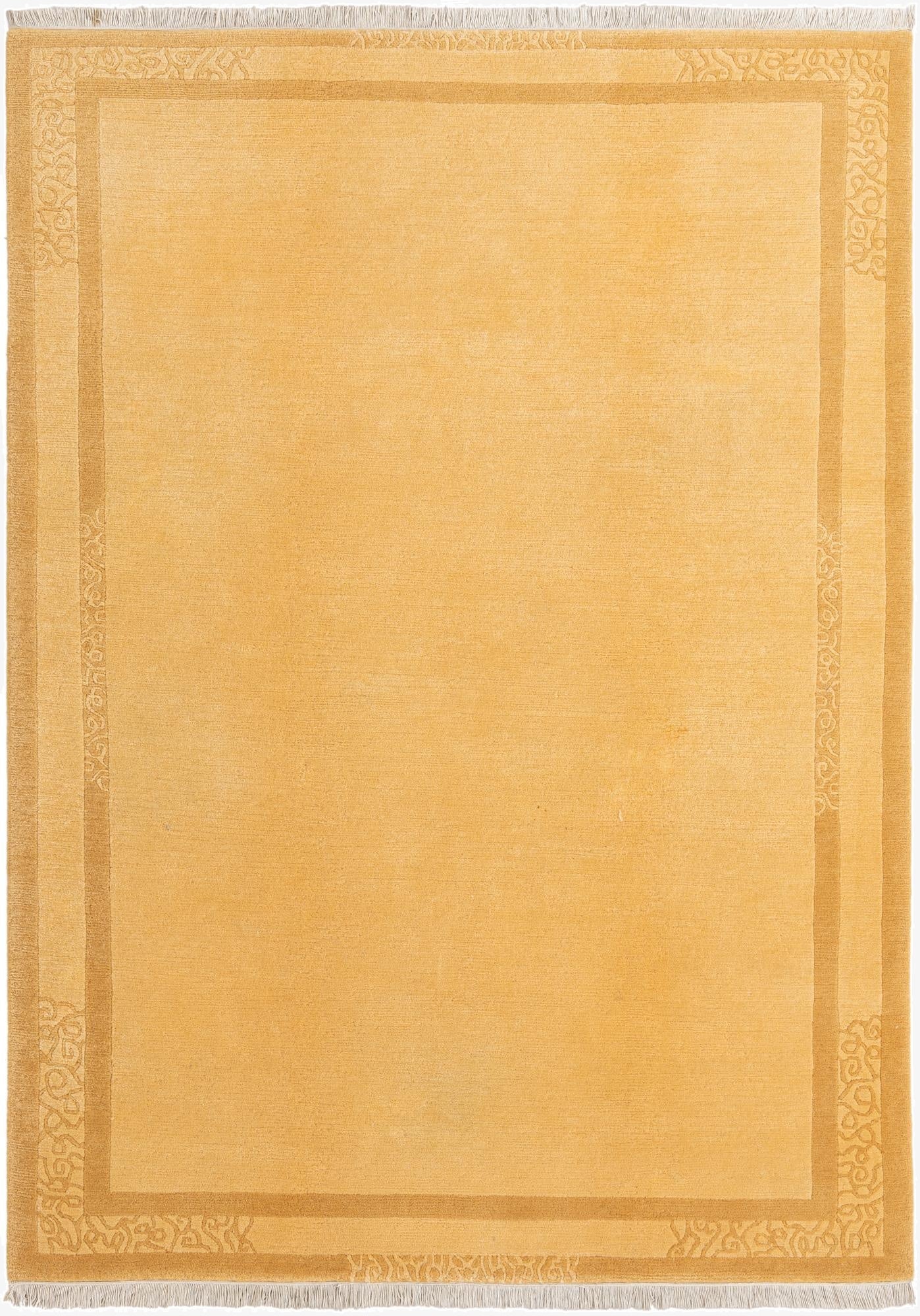 5' 7 x 7' 10  Hand Knotted Darya Wool Rug