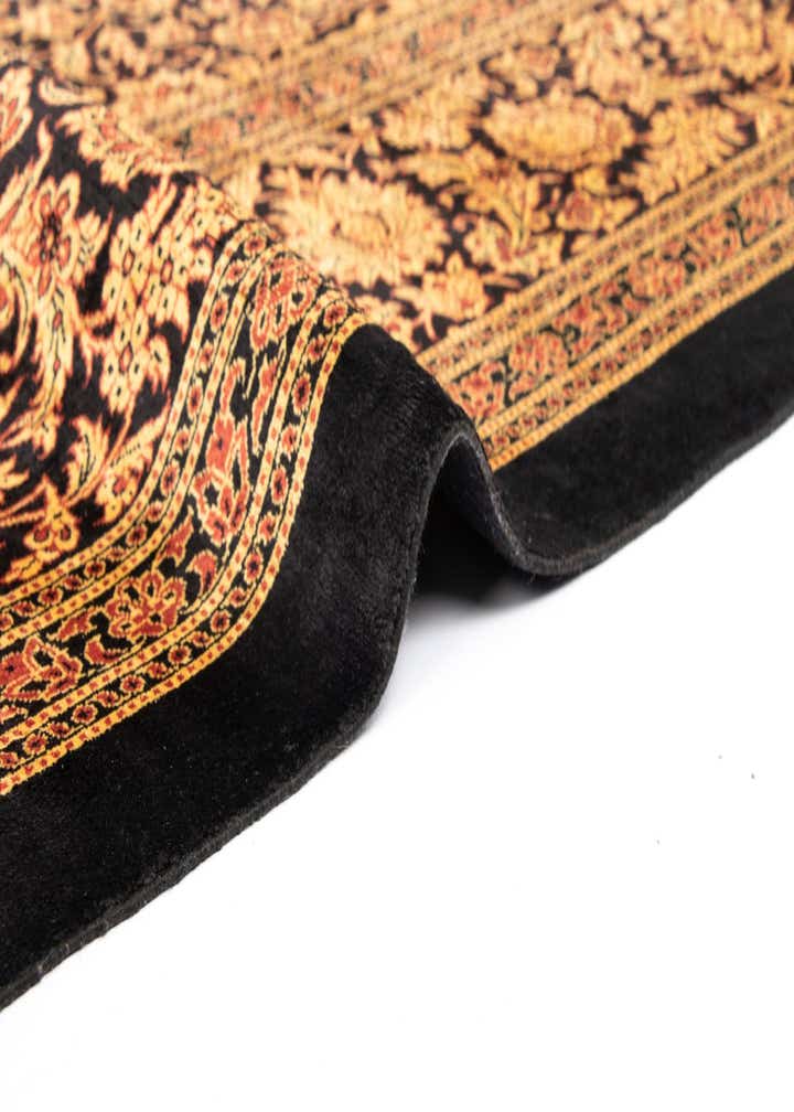 6' 7 x 9' 9 Ghom Silk Rug