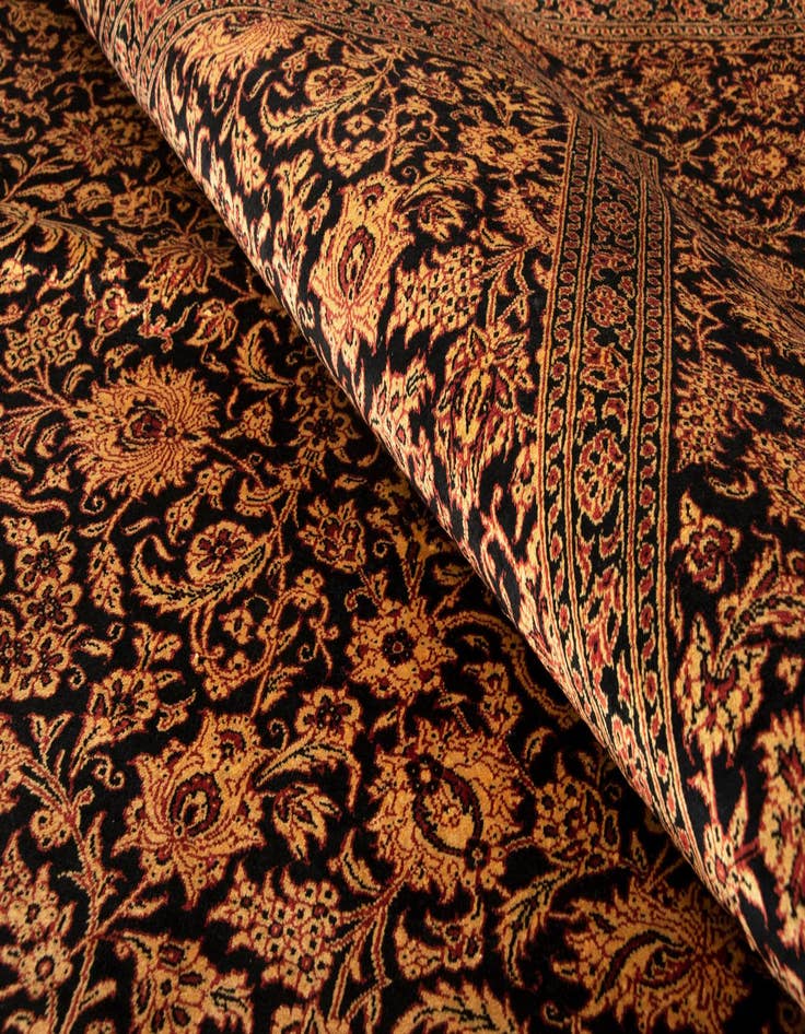 Detail image of 6' 5 x 9' 7 Ghom Silk Rug