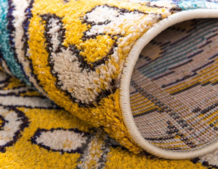 Detail image of 3' 3 x 5' 3 Washable Hyacinth Rug