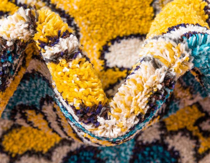 3' 3 x 5' 3 Washable Hyacinth Rug