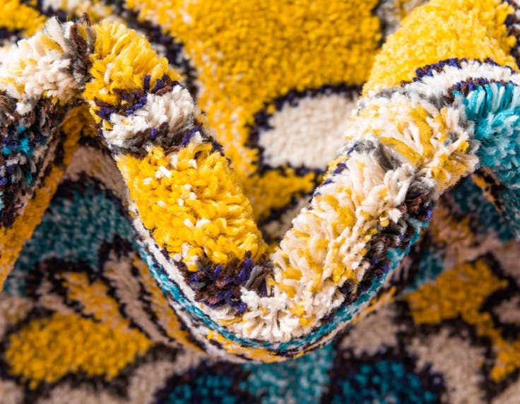 Detail image of 7' x 10' Washable Hyacinth Rug