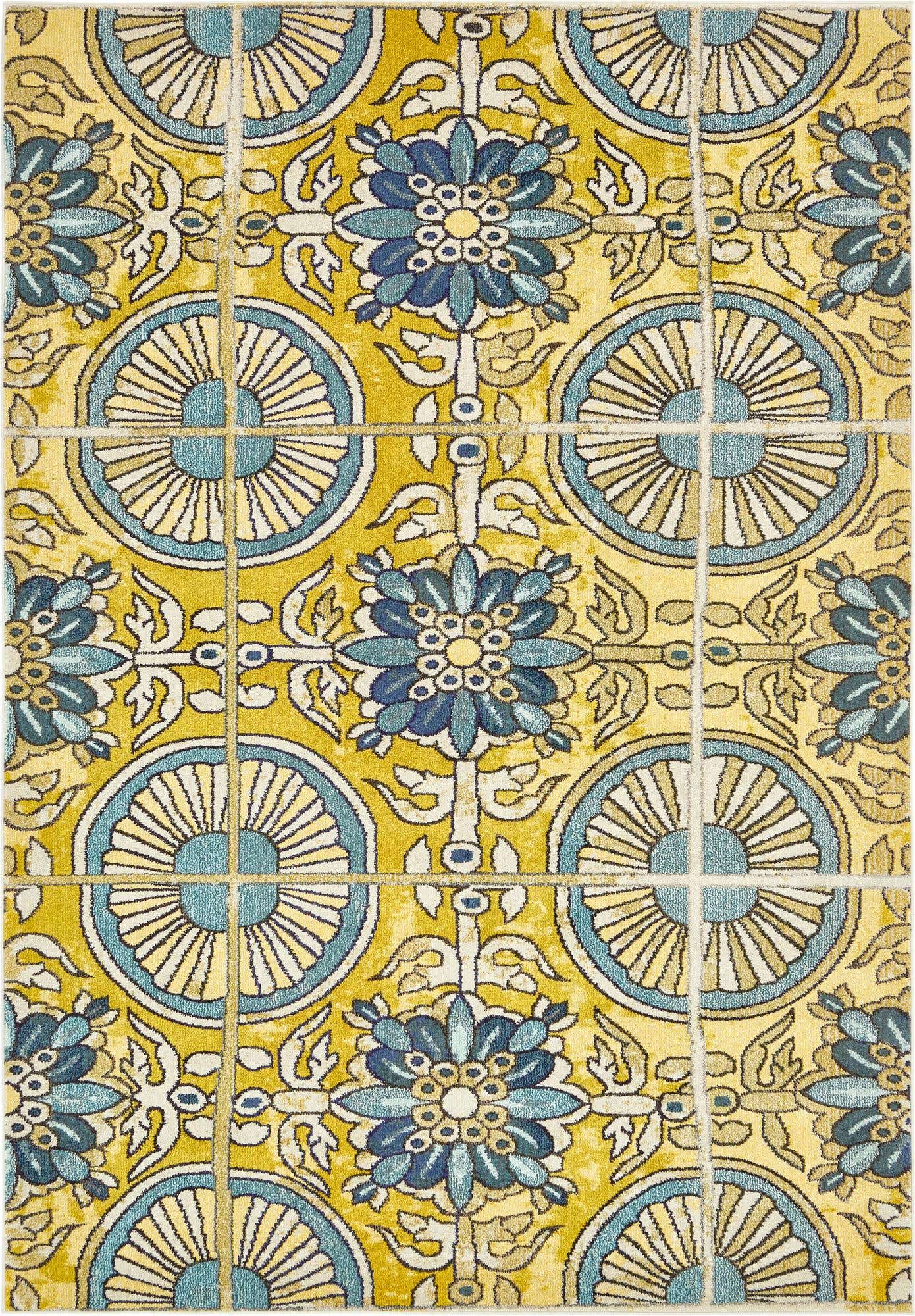 7' x 10' Washable Hyacinth Rug