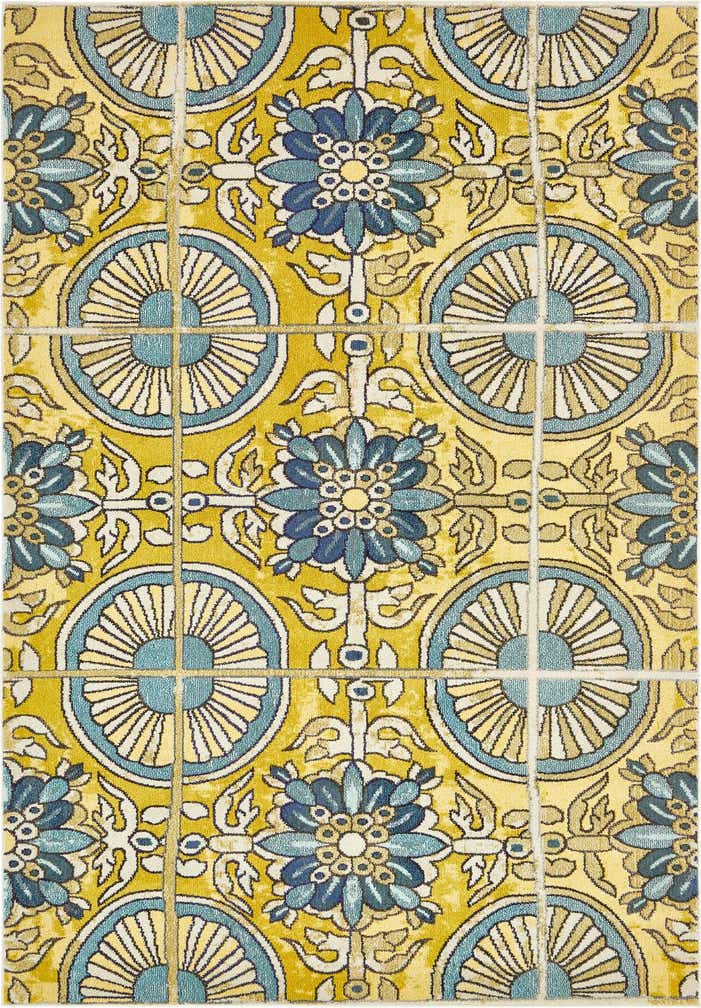 7' x 10' Washable Hyacinth Rug