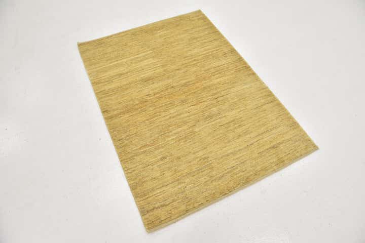 3' 4 x 4' 8 Hand Knotted Kashkuli Gabbeh Wool Rug