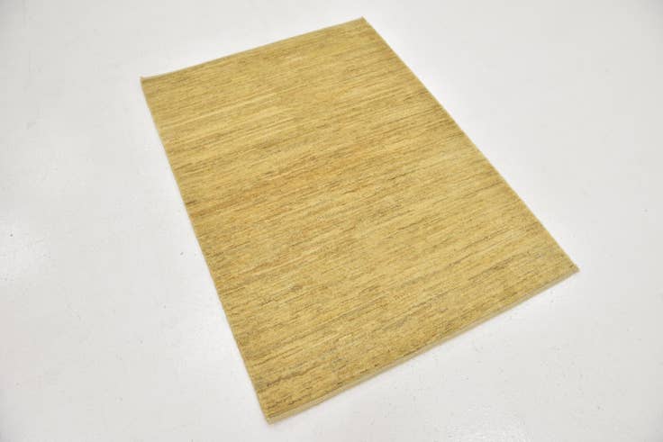 Detail image of 3' 4 x 4' 8 Hand Knotted Kashkuli Gabbeh Wool Rug