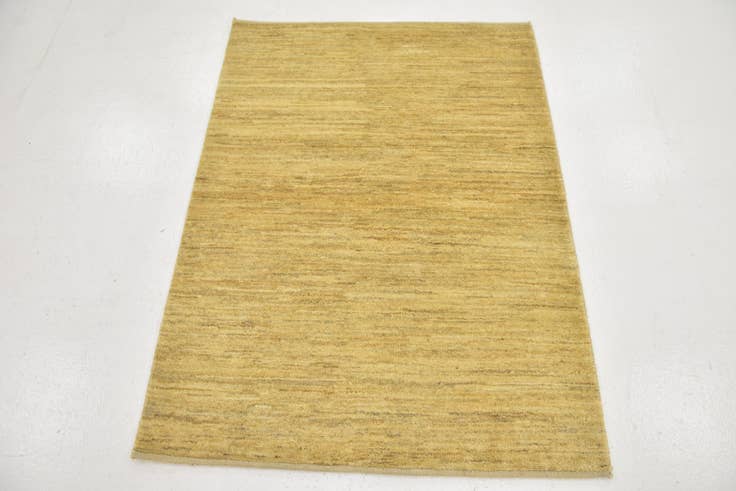 Detail image of 3' 4 x 4' 8 Hand Knotted Kashkuli Gabbeh Wool Rug