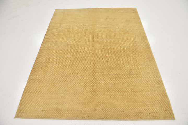 5' x 6' 4 Hand Knotted Kashkuli Gabbeh Wool Rug