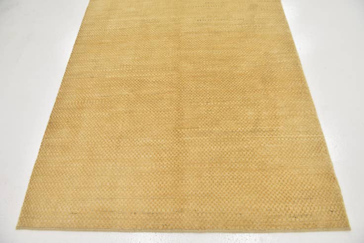 Detail image of 5' x 6' 4 Hand Knotted Kashkuli Gabbeh Wool Rug