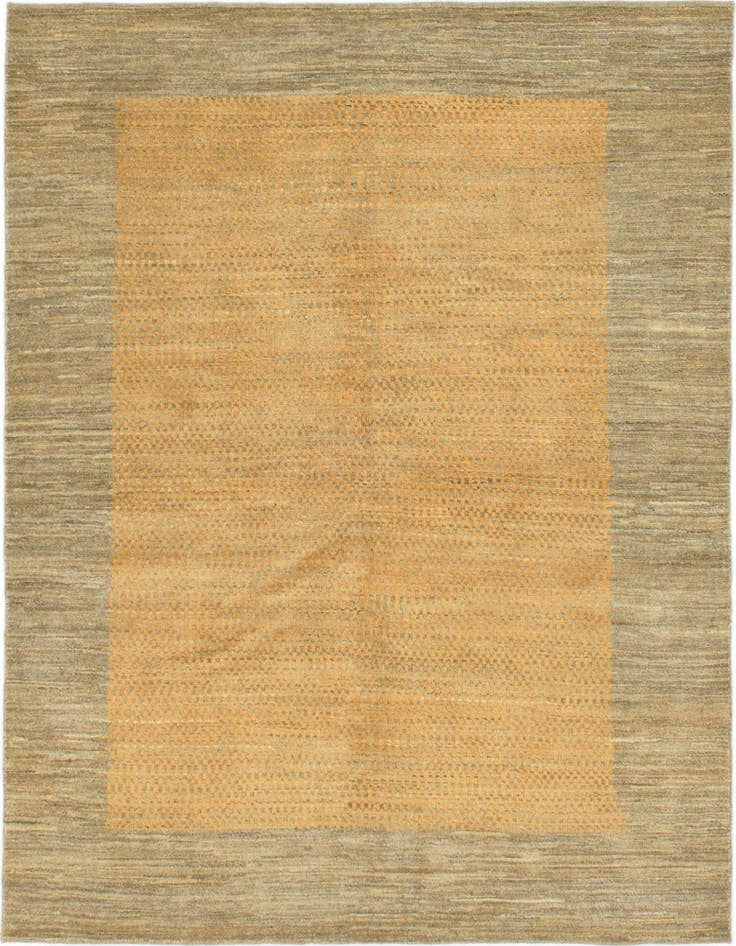 Detail image of 5' x 6' 3 Hand Knotted Kashkuli Gabbeh Wool Rug