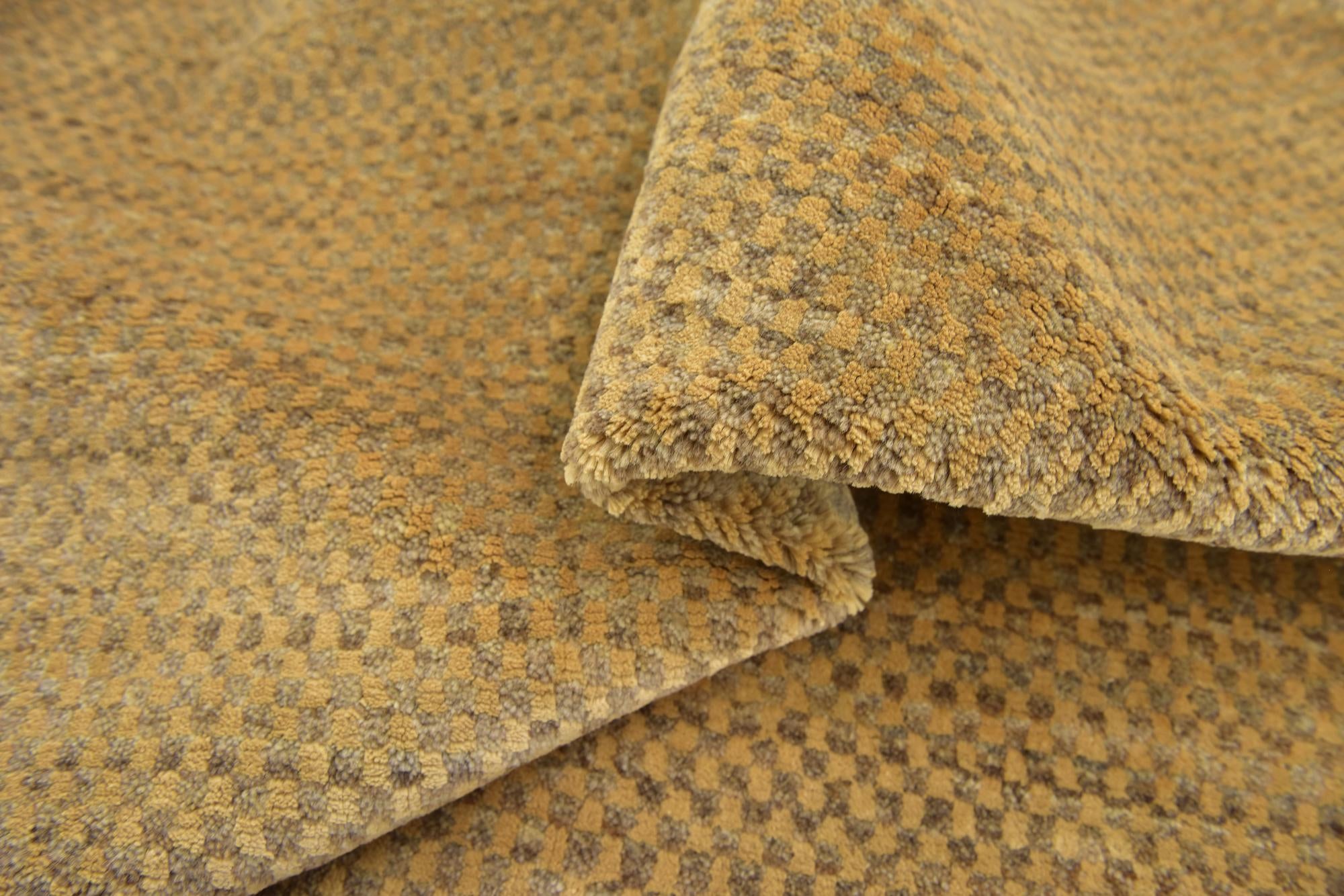 4' 7 x 6' Hand Knotted Kashkuli Gabbeh Wool Rug