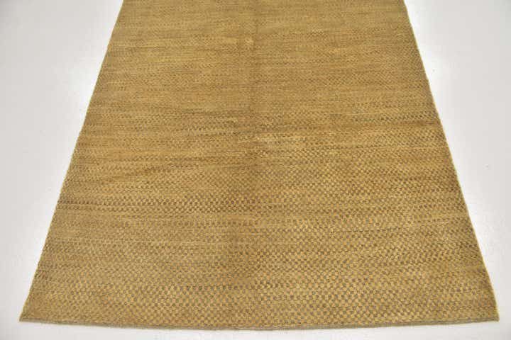 4' 7 x 6' Hand Knotted Kashkuli Gabbeh Wool Rug