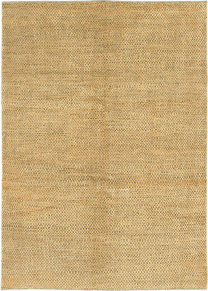 4' 7 x 6' Hand Knotted Kashkuli Gabbeh Wool Rug