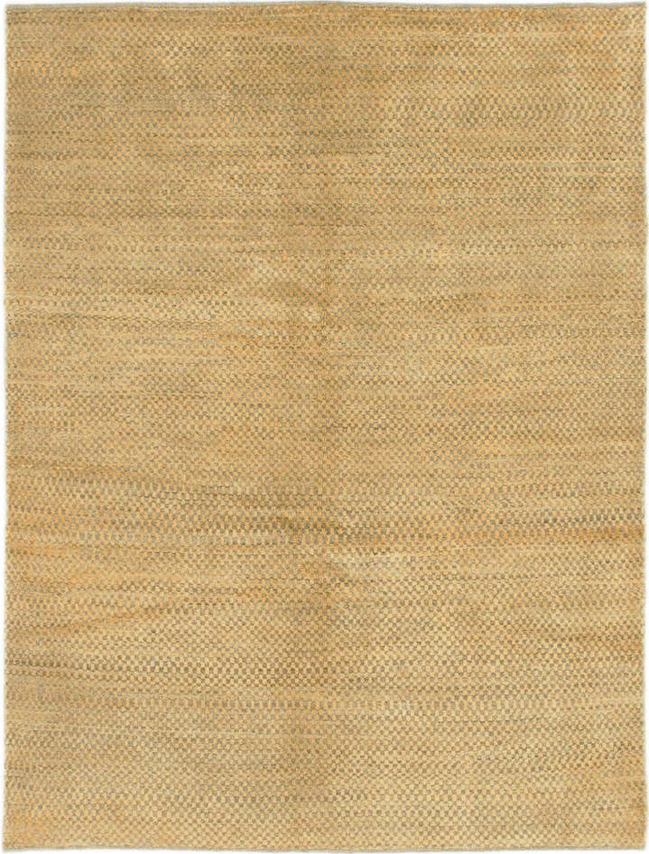 Detail image of 4' 7 x 6' Hand Knotted Kashkuli Gabbeh Wool Rug