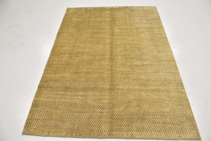 4' 10 x 6' 8 Hand Knotted Kashkuli Gabbeh Wool Rug