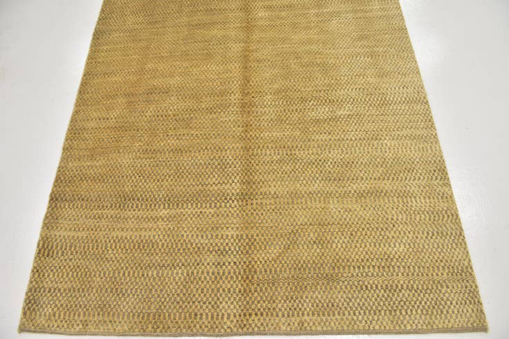 Detail image of 4' 10 x 6' 8 Hand Knotted Kashkuli Gabbeh Wool Rug