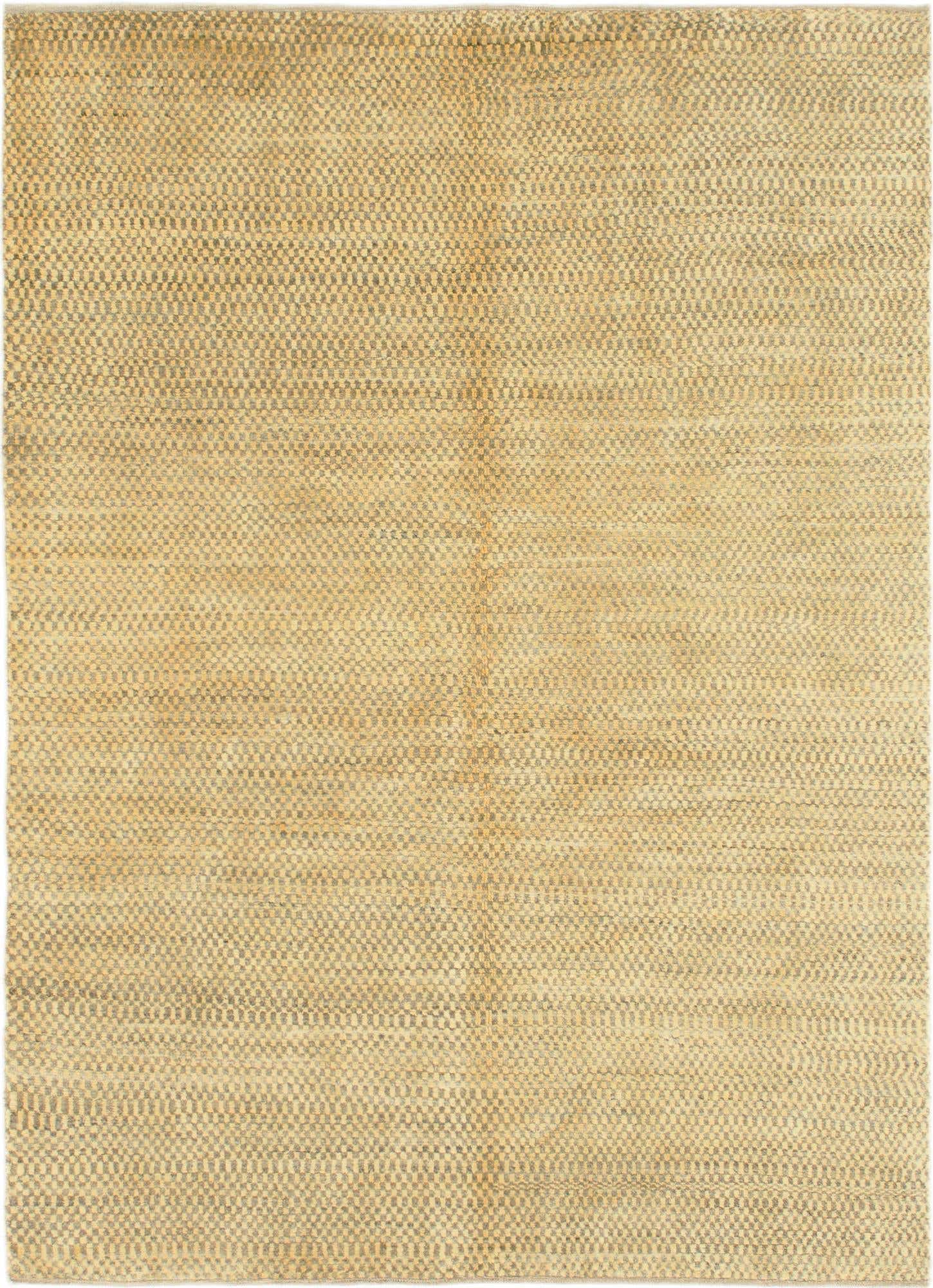 4' 10 x 6' 8 Hand Knotted Kashkuli Gabbeh Wool Rug