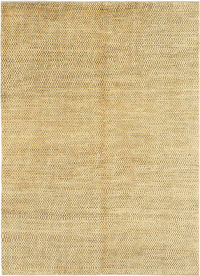 Detail image of 4' 10 x 6' 8 Hand Knotted Kashkuli Gabbeh Wool Rug
