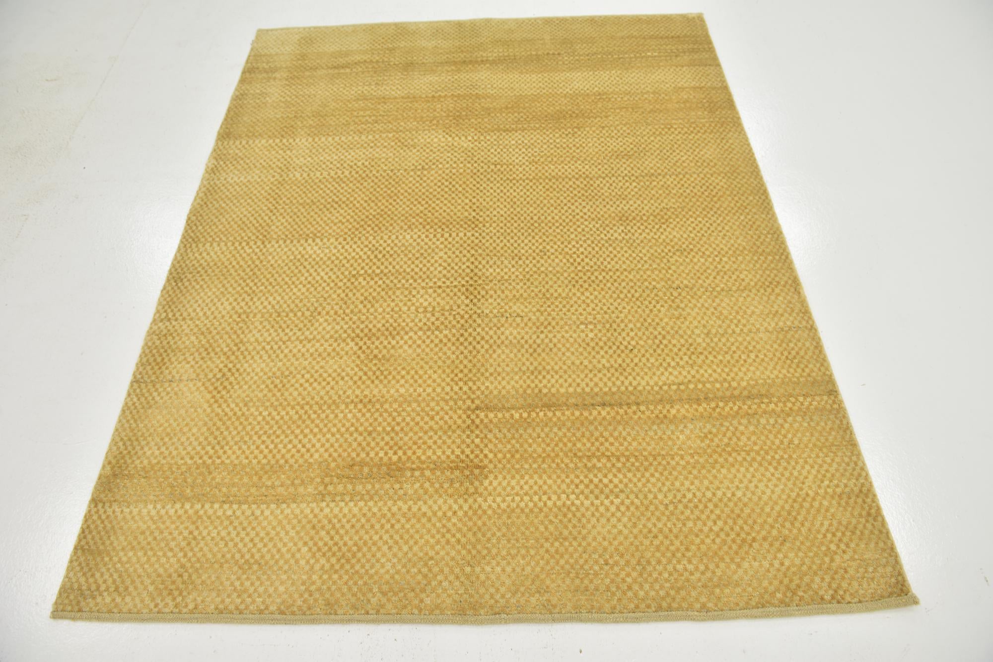 5' x 6' 3 Hand Knotted Kashkuli Gabbeh Wool Rug