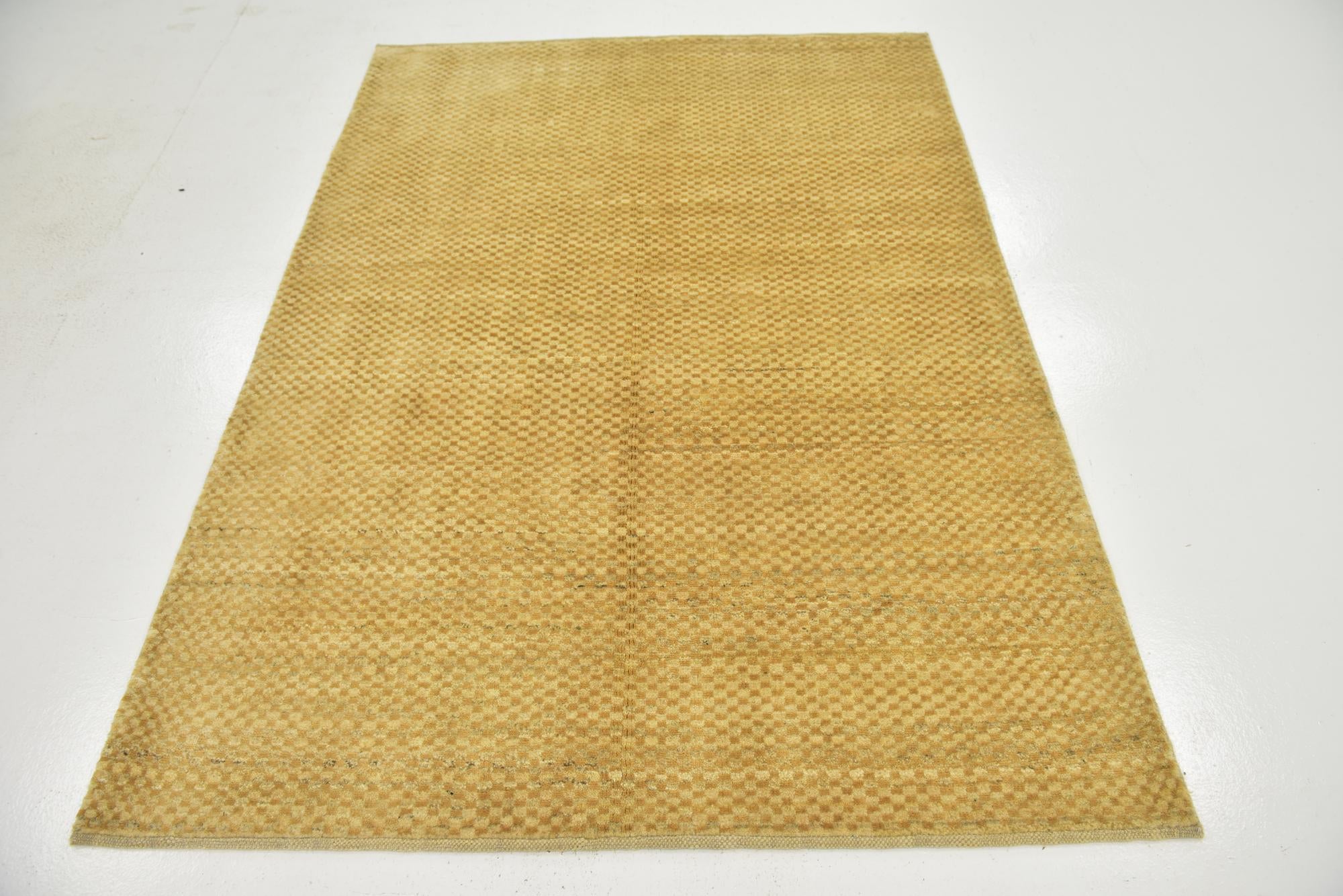 4' 10 x 6' 8 Hand Knotted Kashkuli Gabbeh Wool Rug